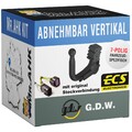 GDW Anhängerkupplung vert. abnehmbar für VW Tiguan Allspace ab 17 +7polig spezi.