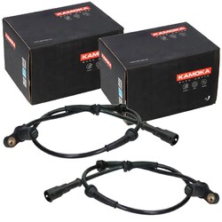 2X KAMOKA ABS-SENSOR RADDREHZAHL VORNE PASSEND FÜR RENAULT MEGANE SCÉNIC