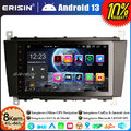 8-Kern 64GB Android 13 Autoradio GPS Navi Mercedes C/CLC/CLK Klasse W203 W209 BT