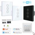 TUYA Smart WIFI Rolladenschalter Touch Jalousieschalter Vorhang Schalter Alexa