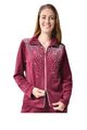 Damen Sportjacke Sweatshirt Shirtjacke Übergangsjacke Freizeitanzug Gr. XL L M S