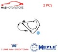 ABS SENSOR DREHZAHLFÜHLER PAAR MEYLE 714 800 0011 2PCS A FÜR FORD FIESTA V