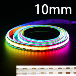 1m-5m 5V COB LED Stripe RGBIC Leiste Streifen Band Leuchte Lichterkette WS2812B