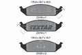 Textar 2331801 Bremsbelagsatz, Scheibenbremse für CHRYSLER DODGE PLYMOUTH