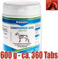 Canina Canhydrox GAG 600g ca 360 Tabletten Gelenkunterstützung Sehnen und Bänder