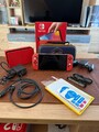Nintendo Switch (OLED-Modell) HEG-001 Mario-Edition (Rot) 64GB Console