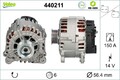 VALEO Lichtmaschine Generator Lima RE-GEN 440211 +71.40€ Pfand für AUDI A5 8T3