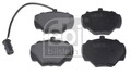 FEBI BILSTEIN Bremsbelagsatz, Scheibenbremse 116116 für LAND ROVER