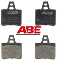 ABE C2C001ABE Bremsbelagsatz für Scheibenbremse Bremsbelagsatz für Citroen 