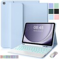 Für Samsung Galaxy Tab S9 S10 FE S8 A9+ Beleuchtete Tastatur Hülle mit Touchpad