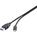 Renkforce USB-Kabel USB 3.2 Gen1 (USB 3.0 / USB 3.1 Gen1) USB-A Stecker, USB-C®