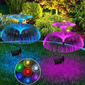 Solarlampen Solarleuchten Quallen Farbe Wechselnde Solar Gartenleuchte Lichter