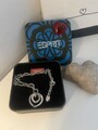 ESPRIT Kette Silber Doppelherz Herz 