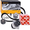 CONTITECH ZAHNRIEMENSATZ +FEBI WASSERPUMPE FÜR AUDI A3 8P 2.0 TDI AZV BJ 03-08