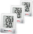Thermopro TP49W-3 Digitales Mini Thermo-Hygrometer Thermometer Innen Raumthermom