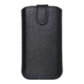 Handy Tasche Etui Hülle Pouch schwarz mit Magnetverschluss für Nokia 3210 4G