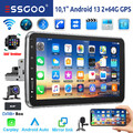 DAB+ 64G Android 13 Autoradio Carplay GPS Navi 1 DIN 360° Drehbar Bildschirm KAM