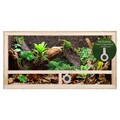 Repiterra® Terrarium Seitenbelüftung Holzterrarium OSB Holz Terrarien 80x50x50cm