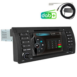 Für BMW 5er E39 7er E38 Autoradio DVD CD Navigation DAB+ Bluetooth RDS USB DSP