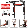 Multifunktionales Klimmzugstange Dip-Station Multigriff Pull Up Bar Wandmontage 