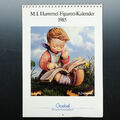 Goebel Hummel Figuren Fotokalender 1985 Leo Schneiderhahl  Motiv "der Gelehrte"