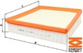 KNECHT LX4335/1 Luftfilter Luftfiltereinsatz für Jaguar für Land rover 