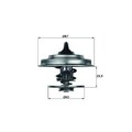 1x Thermostat, Kühlmittel MAHLE TX 18 79D passend für CHRYSLER FORD GMC IVECO