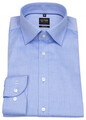 Olymp Herren Hemd Level Five Under B.D. Diamant Twill blau 0464 64 15