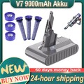 9.0Ah Akku Für Dyson V7 Animal Motorhead Absolute Ersatzakku Sony Cell + Filter