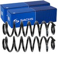 2X SACHS FAHRWERKSFEDERN SATZ HINTEN PASSEND FÜR SEAT ALTEA SKODA SUPERB VW