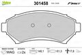 VALEO 301458 Bremsbelagsatz, Scheibenbremse für BUICK CADILLAC CHEVROLET OPEL