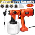 Farbsprühsystem Wandfarbe Lacke 1200ML Farbsprühgerät Elektrische Spritzpistole