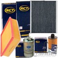FILTERSET SATZ INSPEKTIONSKIT + DIESELFILTER passend für OPEL CORSA D 75 PS 1.3