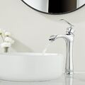 Wasserfall Waschtischarmatur Hoch,Wasserhahn Bad  Mischbatterie Höhe  Badarmatur