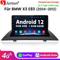 Für BMW x3 E83 2004-2012 Carplay Autoradio 9"Android12 GPS NAVI WIFI 4+64G 8Kern