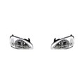 Scheinwerfer Set Halogen passend für Opel Corsa C -03 H7 H7 System Valeo Li. Re