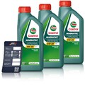 3x 1 L LITER CASTROL MAGNATEC STOP-START 5W-30 C2 MOTOR-ÖL MOTOREN-ÖL 31891033