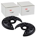 2X NTY SPRITZBLECH BREMSSCHEIBE HINTEN passend für AUDI Q3 TT SEAT TARRACO SKODA