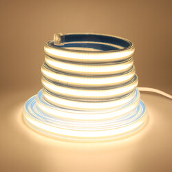 COB LED Streifen 230V Strip Band Wasserdicht Lichtschlauch Leist Kette Superhell