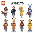 8-teiliges SET FNAF Five Nights at Freddy's Actionfigur Spielzeug Neu
