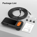 2 M Endoskop mit 4.3'' LCD 1080P Inspektionkamera IP67 8mm Rohrkamera Endoscope
