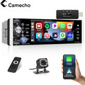 DAB+ 5.1" 1Din Autoradio Apple Carplay Android Auto Touchscreen Bluetooth Kamera