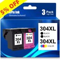 SET 304XL Patronen für HP 304 XL DeskJet 2620 2630 3760 3730 3750 Envy 5010 5030