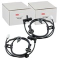 2x NTY ABS-SENSOR RADDREHZAHL VORNE LINKS+RECHTS passend für TOYOTA YARIS