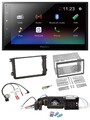 Pioneer USB Bluetooth DAB 2DIN Lenkrad Autoradio für VW Amarok Beetle EOS Caddy