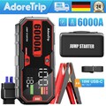 6000A Auto Starthilfe Jump Starter Ladegerät KFZ Booster Powerbank Supersafe