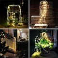 100/200LED Solar Lichterkette Wasserfall Baum String Lichter Außen Garten Party·