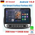 10.1'' Für Smart Forfour Fortwo 453 Carplay 2+64GB Android Autoradio GPS Navi BT
