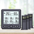 Wetterstation, Kabelloses Innen- Und Außenthermometer, Digitales Temperatur-Hygr