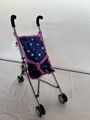 Bayer Chic 2000 Puppen Mini-Buggy ROMA Butterfly navy-pink GEPRÜFTE RETOURE